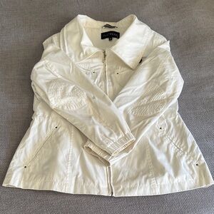 Platinum Women's White Utility Jacket